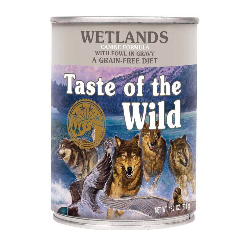 Taste of the Wild Wetlands Recipe - Case of 12 (13.2 oz) | Wet Dog Food