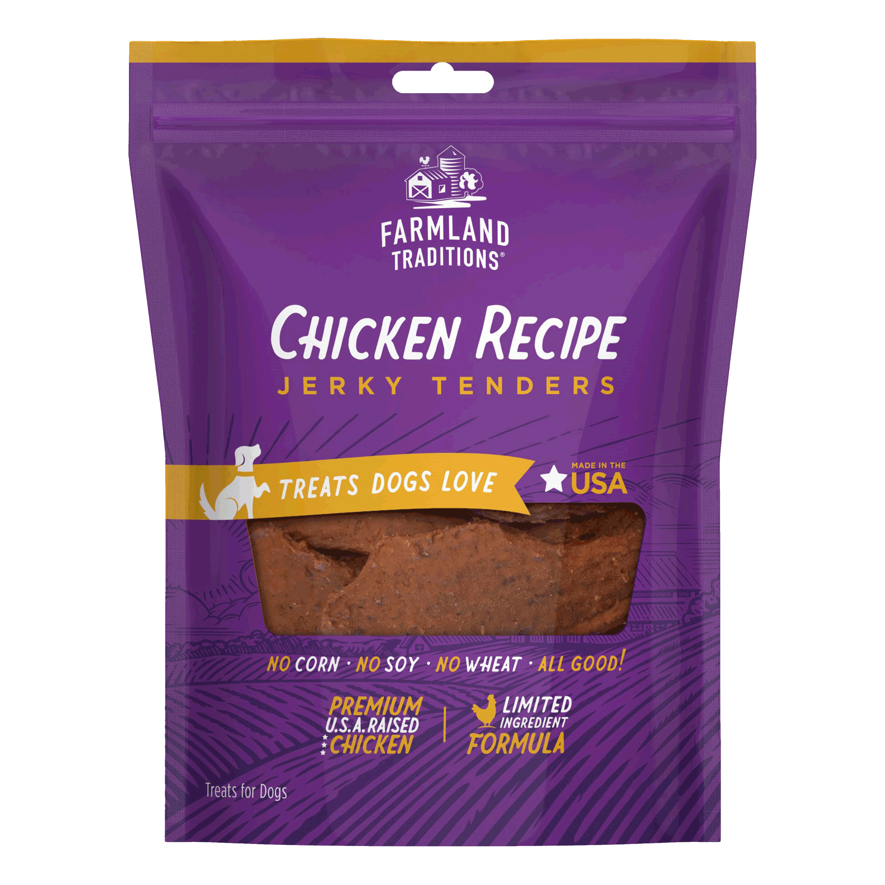 Farmland Traditions Chicken Recipe Jerky Tenders | Jerky