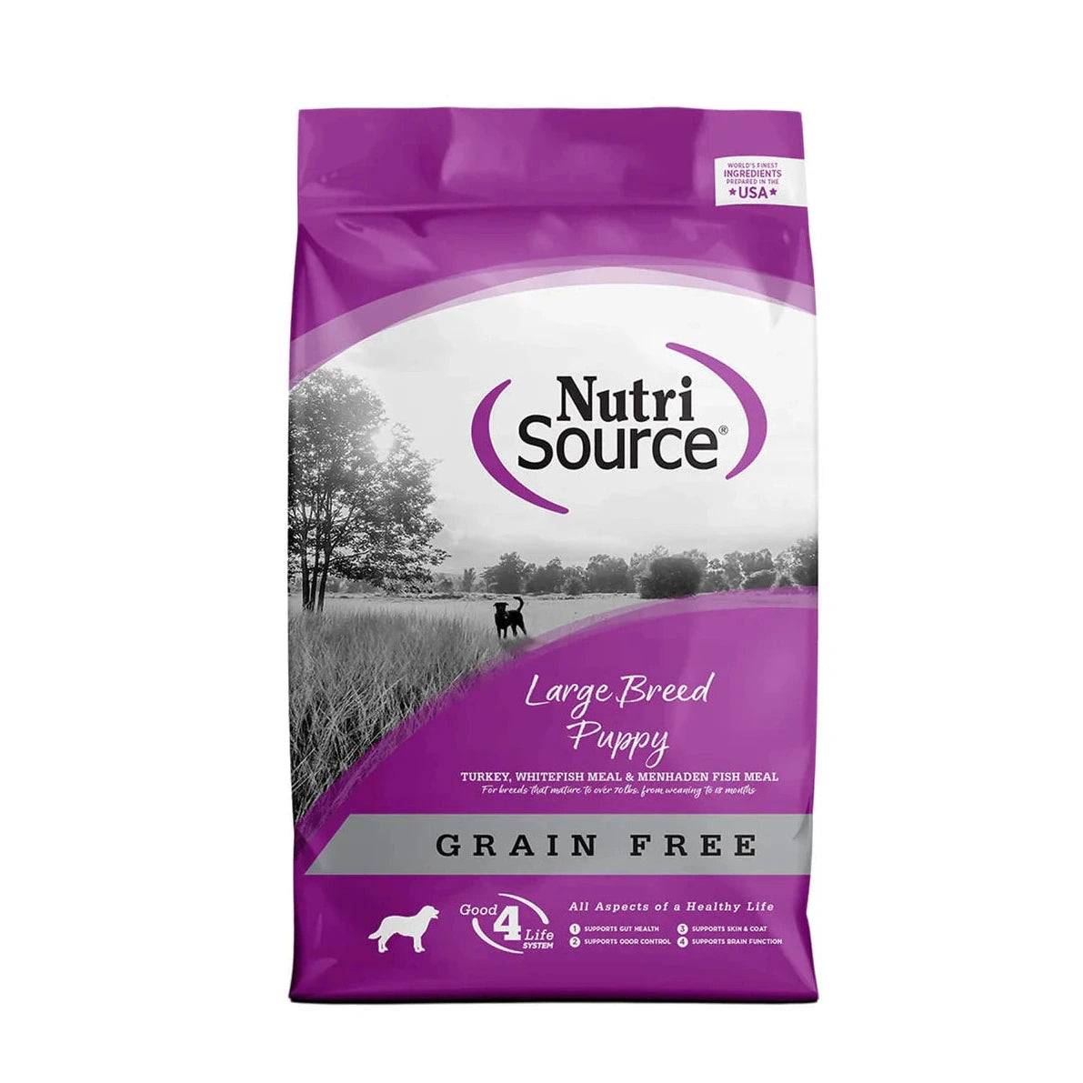 NutriSource Large Breed Puppy Grain Free Recipe | Dry Dog Food