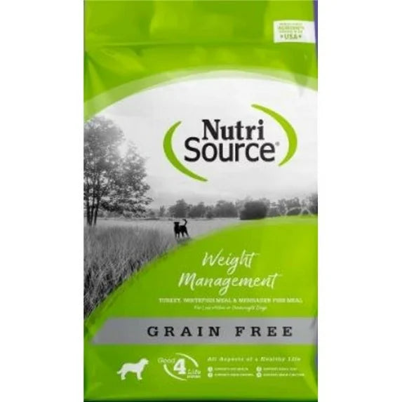 NutriSource Grain Free Weight Management Recipe | Dry Dog Food