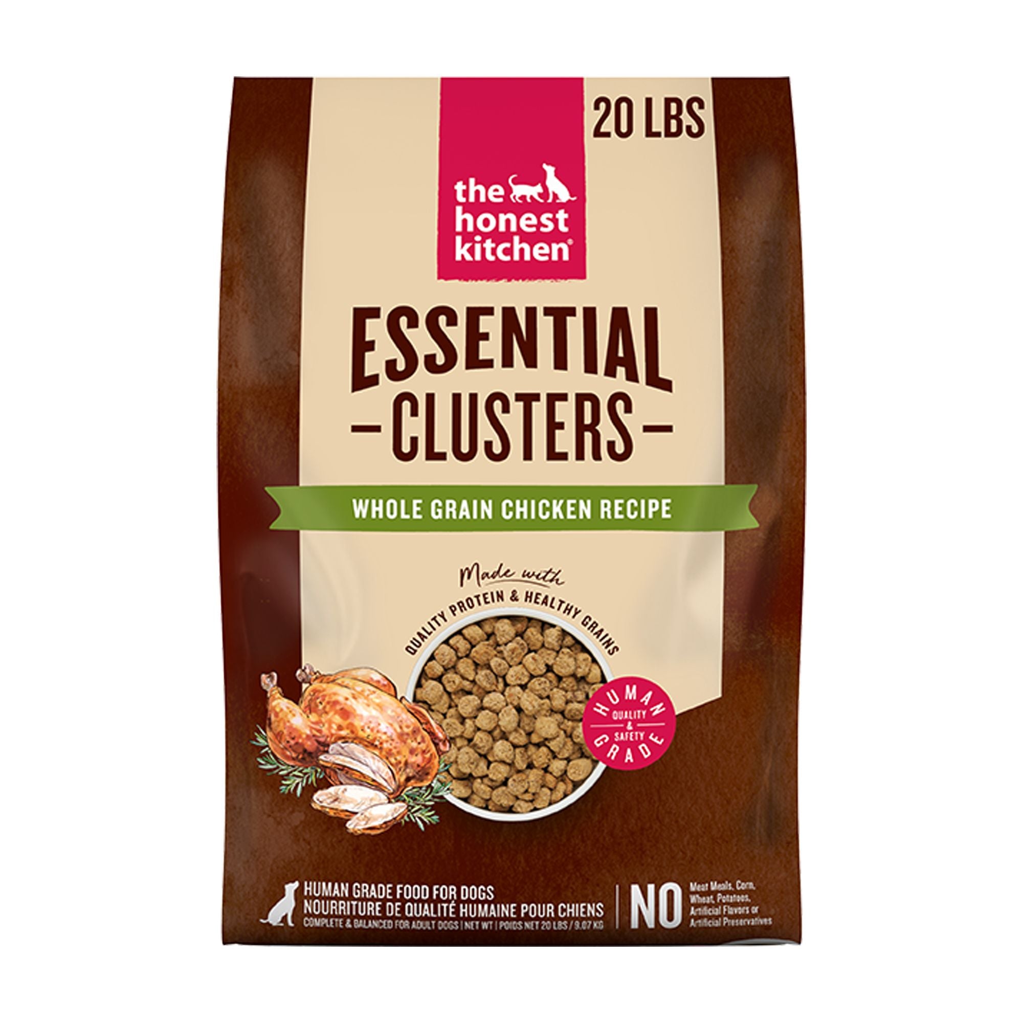 The Honest Kitchen Essential Clusters Chicken | Dry Dog Food