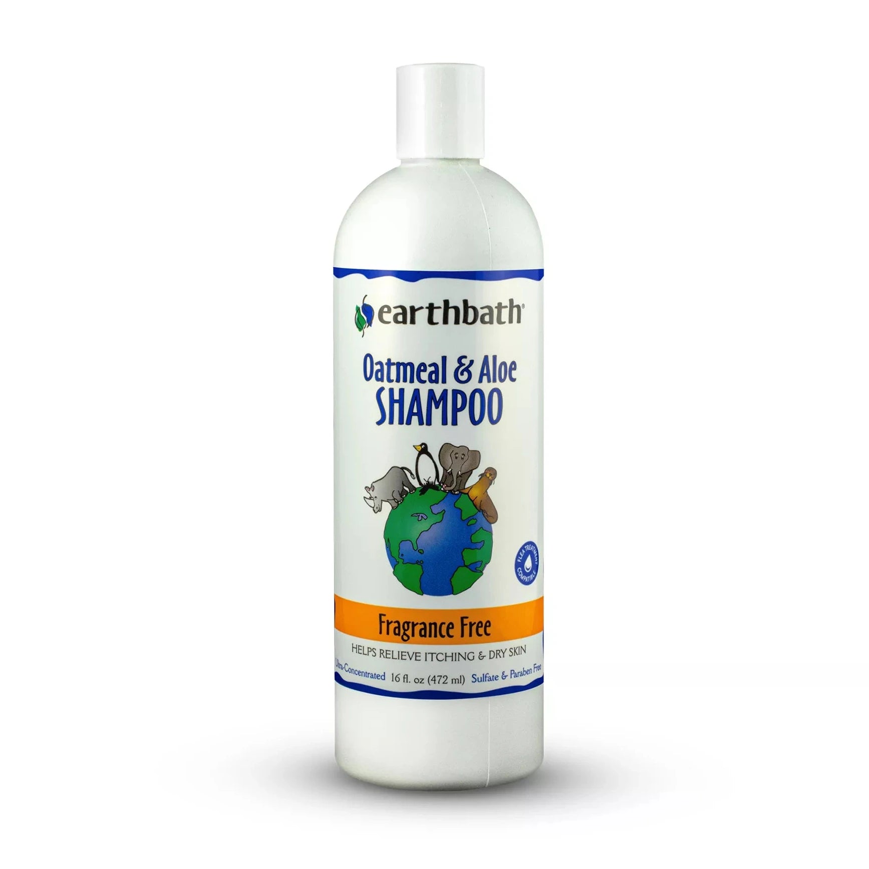Earthbath Oatmeal & Aloe Shampoo - Fragrance Free | Skin & Coat