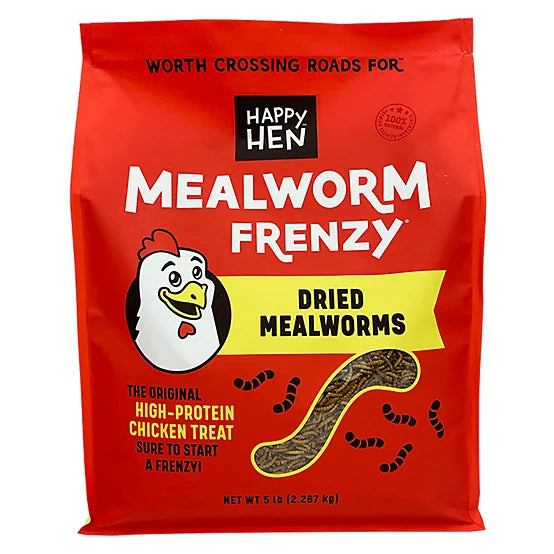 Happy Hen Treats Mealworm Frenzy Poultry Treats | Livestock Treats