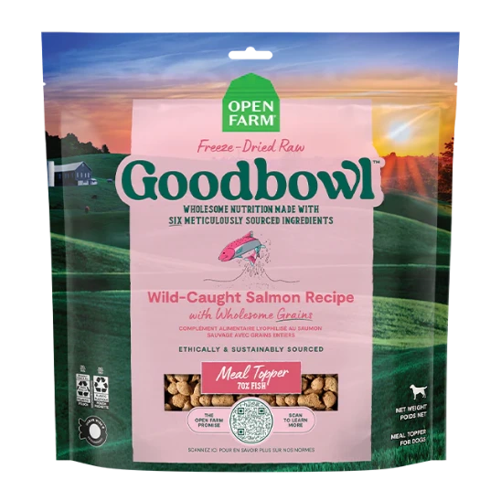 Open Farm Goodbowl Wild-Caught Salmon Recipe | Freeze Dried