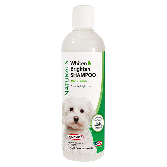 Durvet Naturals Whiten & Brighten Shampoo | Skin & Coat